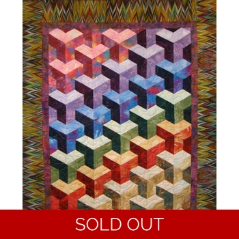 Inner City Wall Hanging EPP Pattern from Paper Pieces